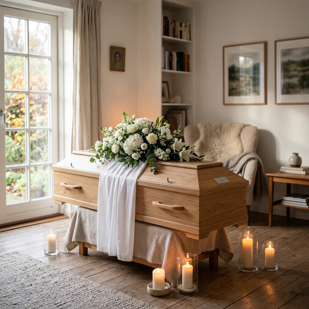 Stemningsfuld og stille afsked ved udsyngning